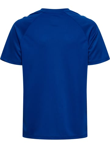Hummel T-Shirt Raglanärmel Hmlmatch Kinder in TRUE BLUE/WHITE