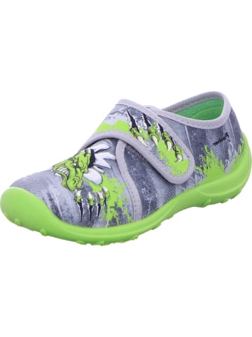 Fischer Markenschuh Hausschuh in grau