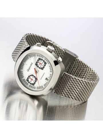 Gigandet Quarzuhr Chronograph "SUPERGRAPH" in Silber