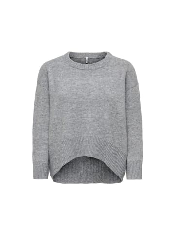 ONLY Pullover in Medium Grey Melange
