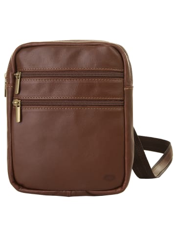piké Crossover Bag echt Leder in braun