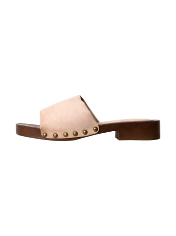 Joia Pantoletten zum Hineinschlüpfen Beige