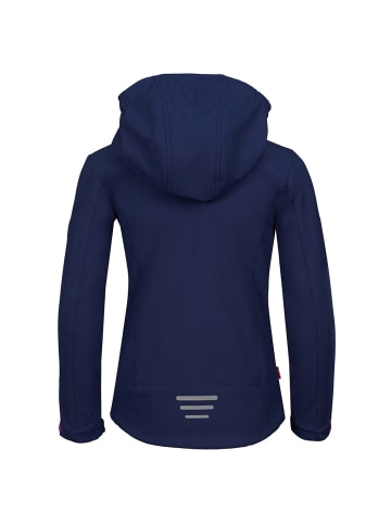 Trollkids Softshelljacke Oslofjord in navy/pink