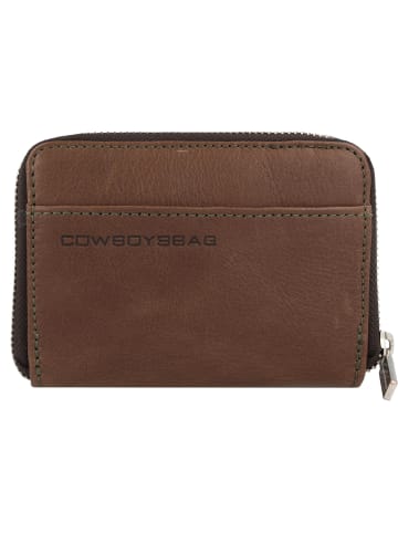 Cowboysbag Purse Haxby Geldbörse Leder 13,5 cm in storm grey