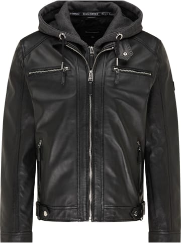 Bruno Banani Lederjacke SMUDO in Schwarz