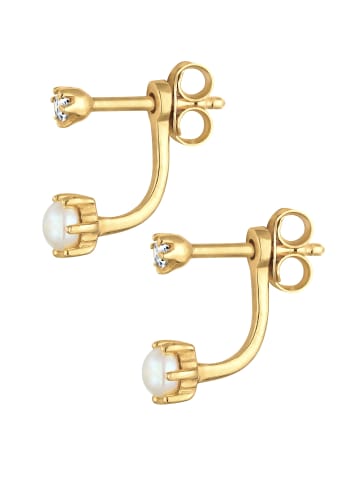 Elli DIAMONDS  Ohrringe 925 Sterling Silber in Gold