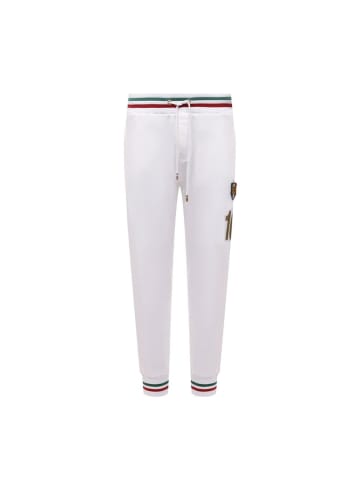 Dolce & Gabbana Weiß Baumwolle Jogginghose (Workout Hose)