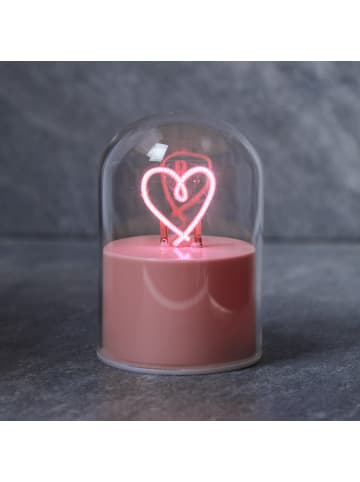 Butlers Butlers Neonlicht GLOW BALL Herz in Pink