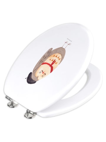 Mr. & Mrs. Panda Klodeckel Eule Frankreich ohne Spruch in Weiß