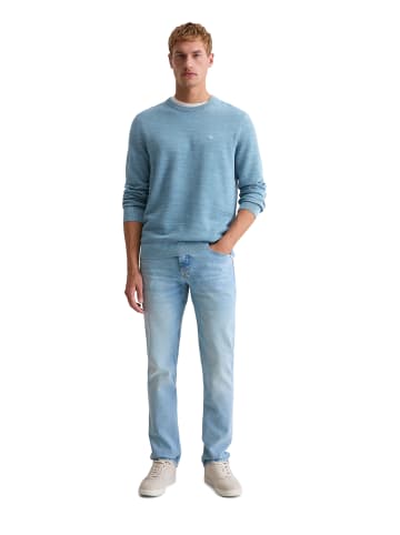 Marc O'Polo Pullover regular in Medium Blue Melange
