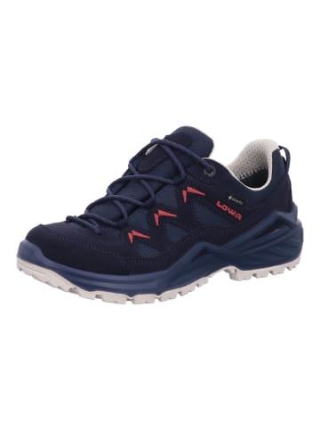 LOWA Outdoorschuh SIRKOS EVO GTX LO WS in navy/rotholz