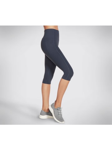 Skechers Caprileggings "GOFLEX HW CAPRI" in Schwarz