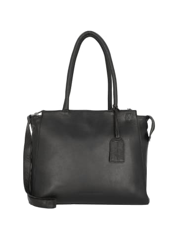 Cowboysbag Evi Schultertasche Leder 41 cm Laptopfach in black