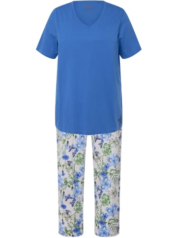 Ulla Popken Pyjama in blau