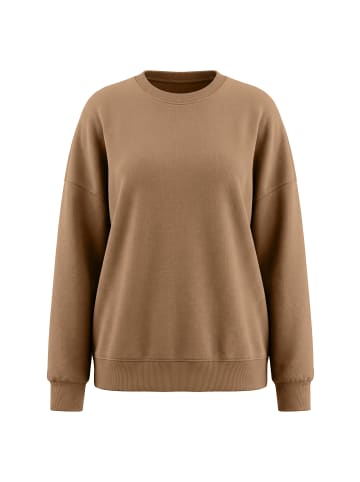 Studio Untold Sweatshirt in lehmbraun