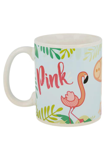 Peppa Pig Keramik Tasse Flamingo | Peppa Pig | 325 ml Henkel-Becher Geschenkbox