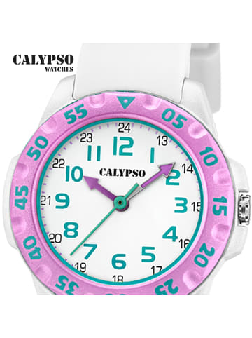 Calypso Analog-Armbanduhr Calypso Junior weiß klein (ca. 29mm)