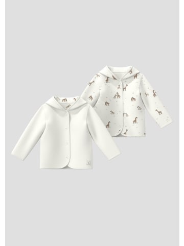 s.Oliver Sweatshirt Jacke in 0210_ecru