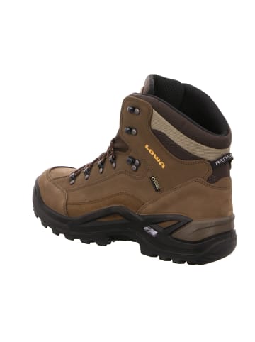 LOWA Wanderschuhe RENEGADE GTX MID WIDE in Braun