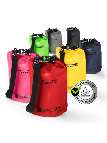 Where Tomorrow PVC dry bag Style 01 5L rot  rot