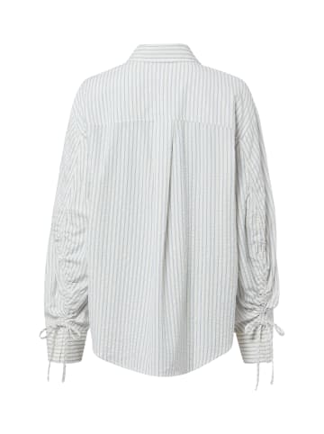 edited Bluse Hanni in blau weiß