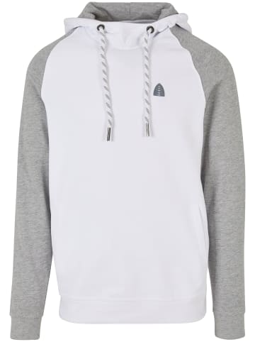 Just Rhyse Kapuzenpullover in white/grey