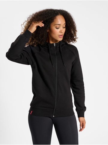 Hummel Reißverschluss Kapuzenpullover Hmlred in BLACK
