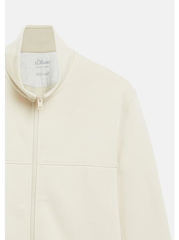 s.Oliver Sweatshirt Jacke in 9303_helles beige