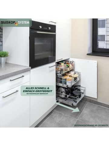bremermann Teleskopschublade ca. 45,5-47 x 14 x 44 cm (B/H/T)