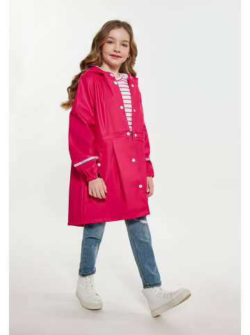 Schmuddelwedda Mädchen Regenmantel in Himbeerpink