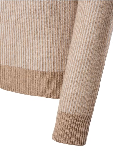Andrew James Strickpullover in melange beige - 0006