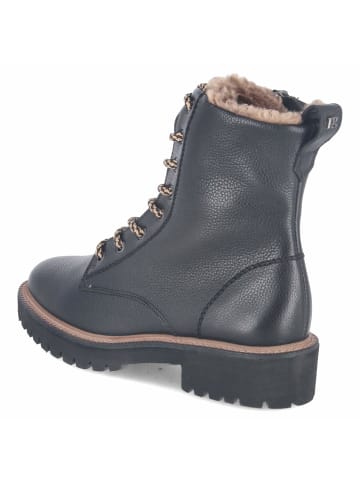 Paul Green Winterschnürstiefeletten in schwarz