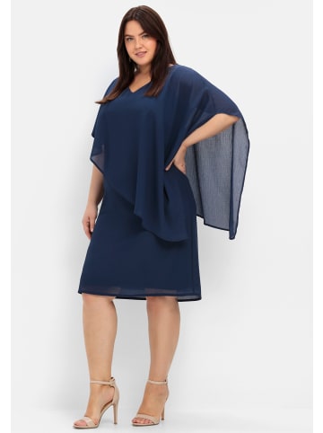 sheego Cocktailkleid in marine