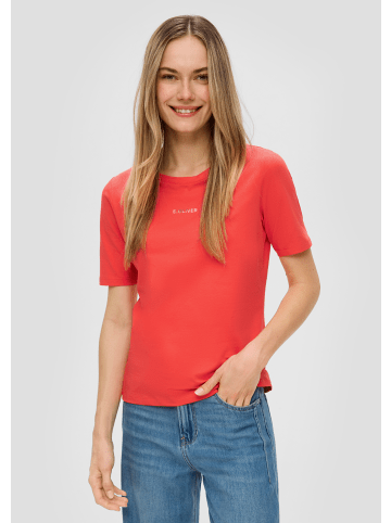 s.Oliver T-Shirt kurzarm in Orange