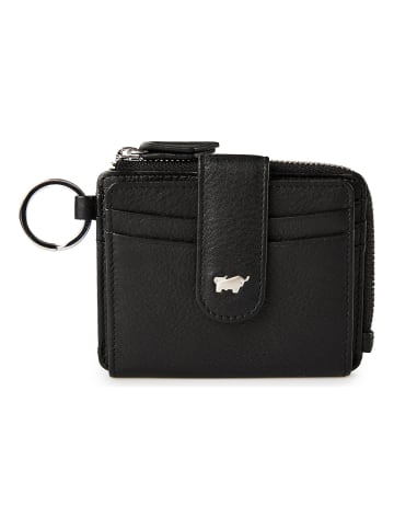 Braun Büffel Joy Kreditkartenetui RFID Schutz Leder 11 cm in black