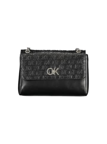 Calvin Klein Schwarze Polyester-Handtasche