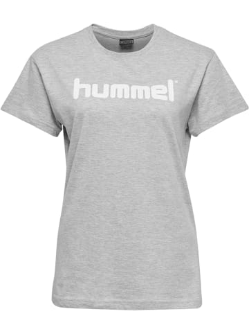 Hummel Hummel T-Shirt S/S Hmlgo Multisport Damen in GREY MELANGE