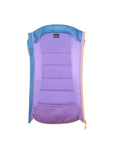 Trollkids Steppweste Hardanger in violet sorbet/graphite
