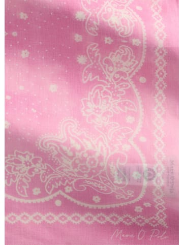 Marc O'Polo Bedrucktes Tuch in Medium Pink