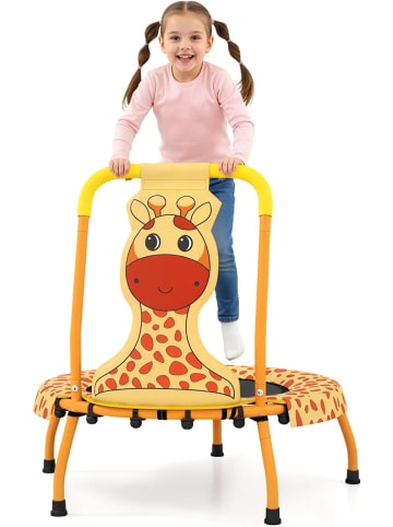 COSTWAY φ71cm Trampoin Kinder für 3-6 Jahren in Orange