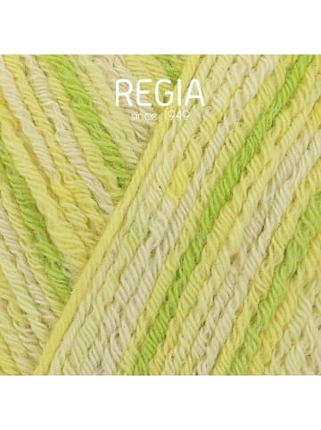 Regia Handstrickgarne 4-fädig Cotton Color, 100g in Lemon