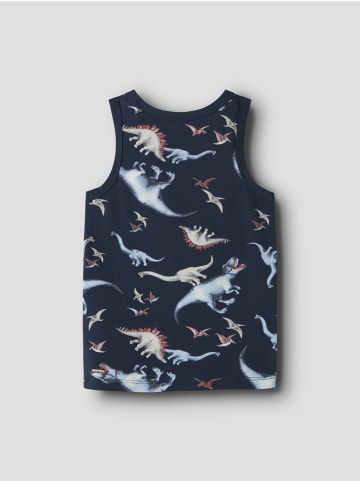 name it 2er Pack Unterhemden NMMTANK TOP 2P NAVY DINO in Dunkelblau
