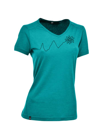 Maul Sport Shirt Eifelsteig in Türkis241