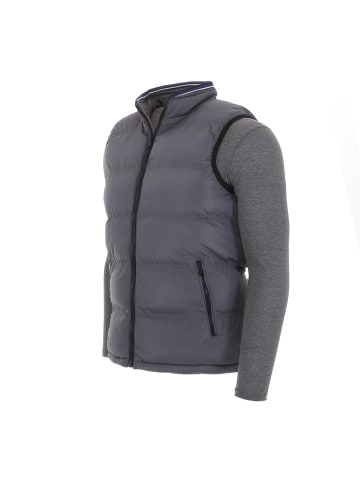 Ital-Design Jacke in Grau und Blau