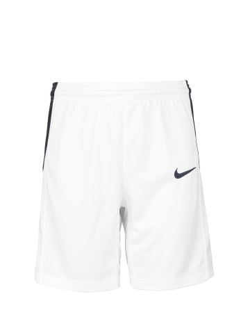 Nike Performance Trainingsshorts Team Basketball Stock in weiß / dunkelblau