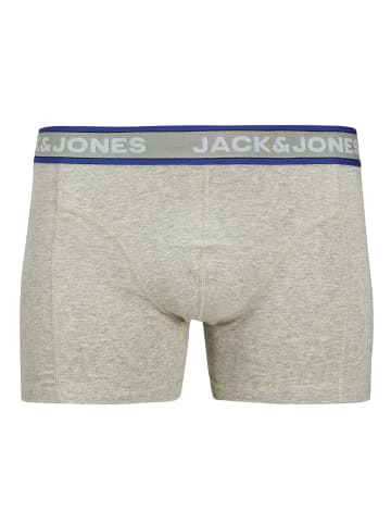 Jack & Jones Boxershort 7er Pack in Schwarz/Blau/Grau/Weiß