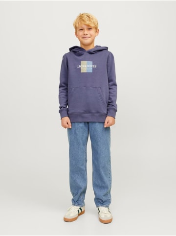 JACK & JONES Junior Hoodie JORFREDERIKSBERG SWEAT HOOD JNR in nightshadow blue