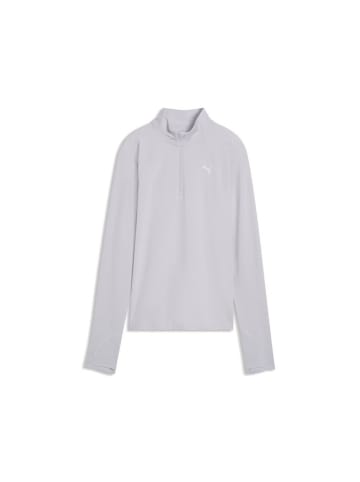 Puma Top "W Run Velocity Cloudspun 1-4 Zip" in Grau