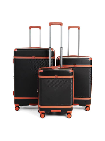 MODO by roncato Charm 2.0 4 Rollen Kofferset 3-teilig mit Dehnfalte in black