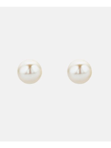 Diamant L'éternel Ohrringe aus 585 Gelbgold mit Perle